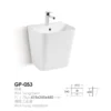 Wash Basin Small Size Rectangular Bathroom Wall Mounted dimension