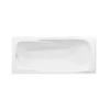 Rectangular Drop-in Bathtub Acrylic 1500MM White Glossy