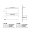 yidabath 08 series bathroom vanity dimensions