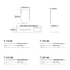 yidabath 09 series bathroom vanity demesions
