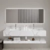 Wall Hung Double Vanity Unit in UAE