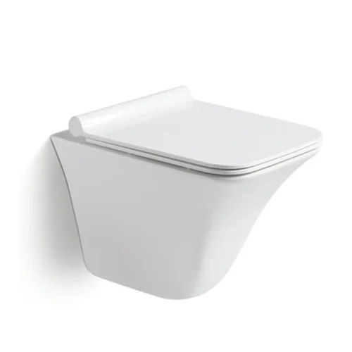 Wall Mounted Toilet Bowl​ Concealed Tank Washdown Flush