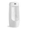 Commercial Male Urinal Floor Standing With Senso White