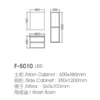 Plywood Bathroom Vanity China Wholesale dimension