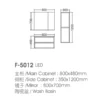 Factory Direct Wholesale Bathroom Vanity Oak Logs dimensions