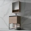 Small Bathroom Vanity Set in Saudi Arabia