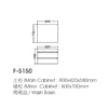 Bathroom Vanity With Vessel Sink From China Cabinet dimensions