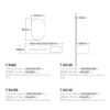 Bathroom Vanity With Vessel Sink Combo in UAE dimensions