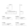 Ceramic Bathroom Vanity with Light Mirror in UAE dimensions