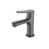 Gray Deck Mounted Basin Faucet in UAE
