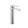 Single Hole Bathroom Sink Faucet Silver in UAE