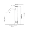 Deck Mounted Bathroom Faucet Factory China dimensions