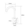 Cheap Professional Kitchen Sink Faucet in UAE dimensions