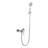 Single Hole Bathroom Shower Faucet Silver in UAE