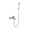 Silver Faucet With Shower Head Handheld in UAE