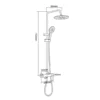 BLack Bathroom Shower System Sale in UAE dimensions