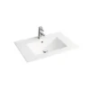 Ceramic Thin All-in-One Countertop Basin Factory