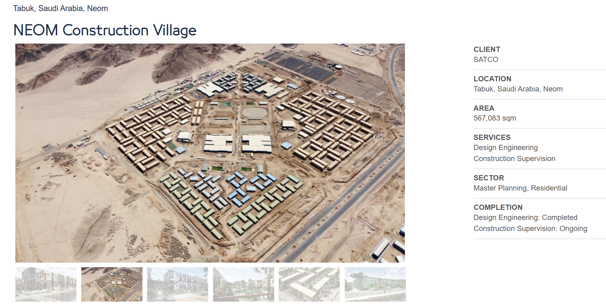Neom Id Sample Project in Saudi Arabia: NEOM Residential Community 9