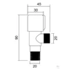 Angle Check Valves From China Manufacturer dimensions