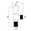 XAV-0036-SV-000 dimensions