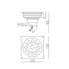 Floor Drain Factory​ Direct​ dimensions