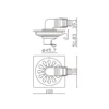 Floor Drain Supplier​ China dimensions