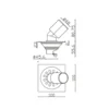 304 Stainless Steel Shower Floor Drain Factory dimensions