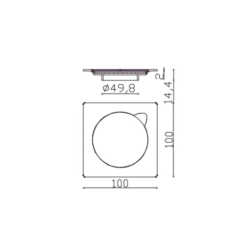 Balcony Floor Drain Supplier dimensions