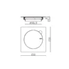 Basement Floor Drain Factory dimensions