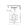 Bathroom Floor Drain Manufacturer​​ China dimensions