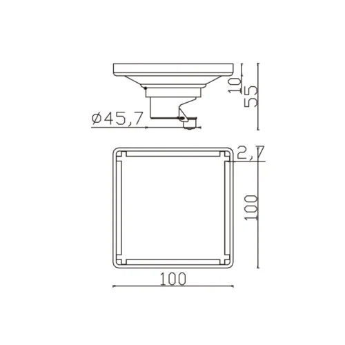 Wholesale Professional Floor Drain​​​ dimensions