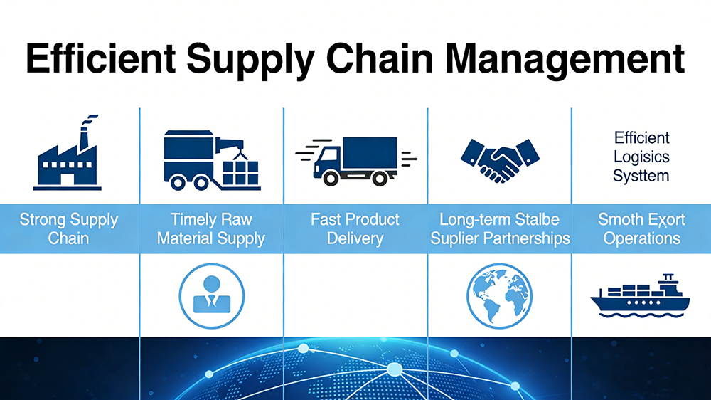 YIDA Stable Supplier Partnership & Fast Product Delivery