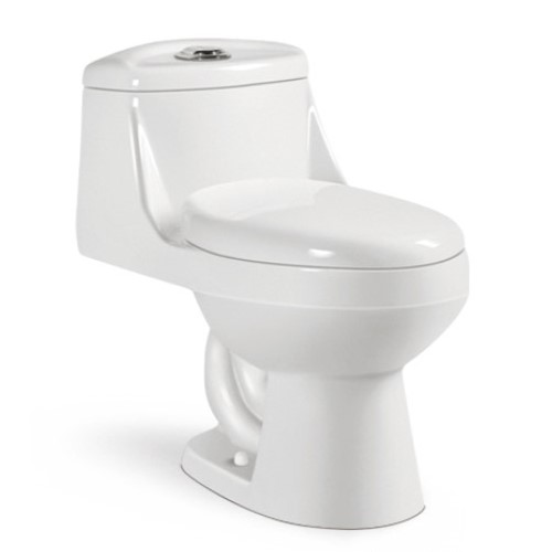 Siphonic One Piece Toilet S-Trap 300mm Rough-in 8054, OEM for Castel, Sanitarios LATINO, South America