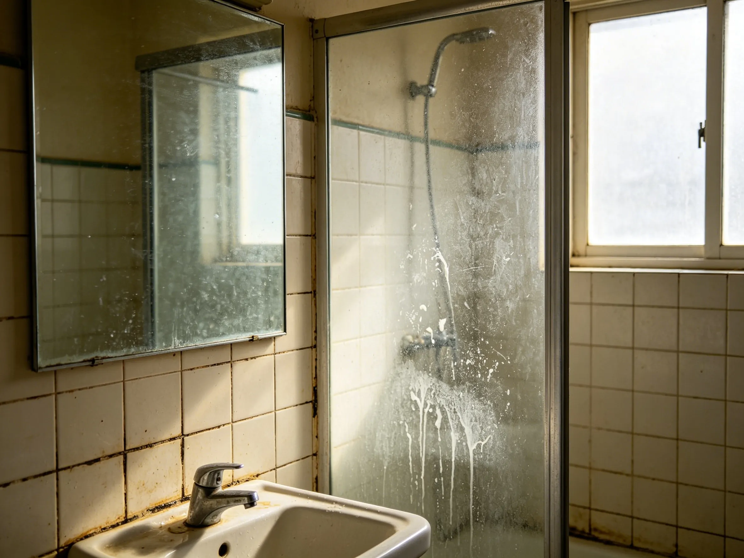 Bathroom Before Deep Clean Real Condition