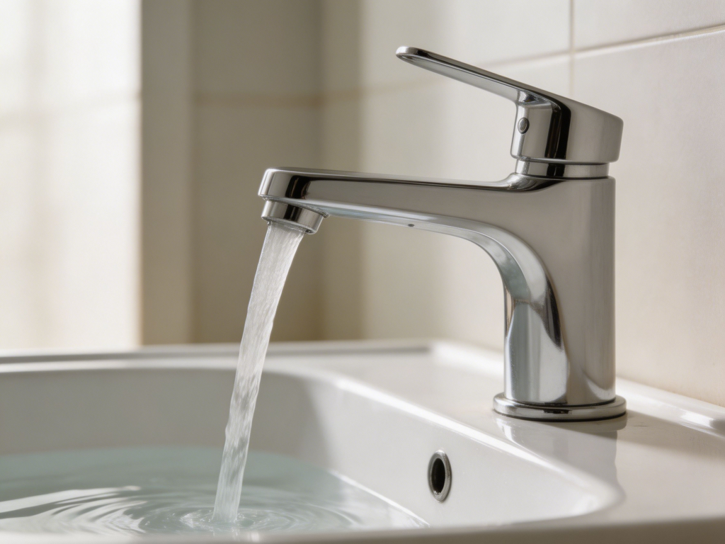 Bathroom Faucet Gentle Stream Basin