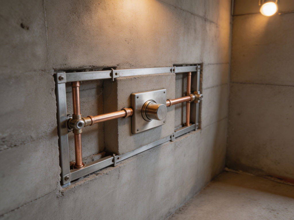 Concealed Shower Mixer Rough In Installation