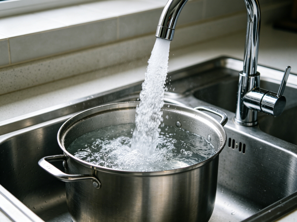 Kitchen Faucet Filling Pot Function