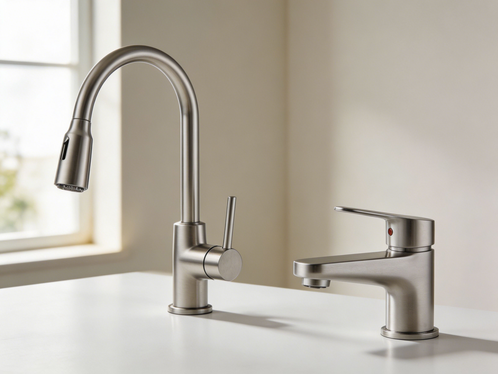Kitchen Vs Bathroom Faucet Side By Side