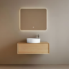 Yida 900mm Single Sink Wall Mounted Vanity With Wide Led Mirror