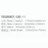 Yida Yd25007 120 Led Mirror Side Cabinets Specifications