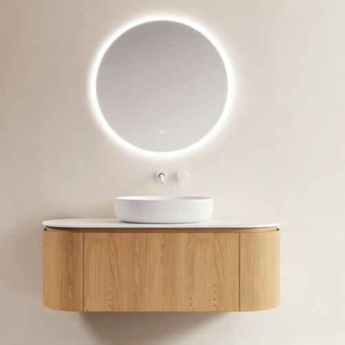 Yida Yd516s Round Led Mirror Wall Mounted Bathroom Vanity Main
