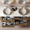 Yida Yd8815 Double Sink 4 Drawer Storage Top View Detail