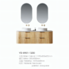 Yida Yd8901 1200mm Double Sink Vanity Specs