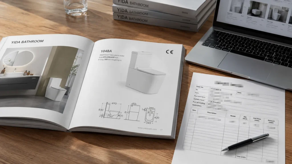 Bathroom Product Catalog Certification Sourcing
