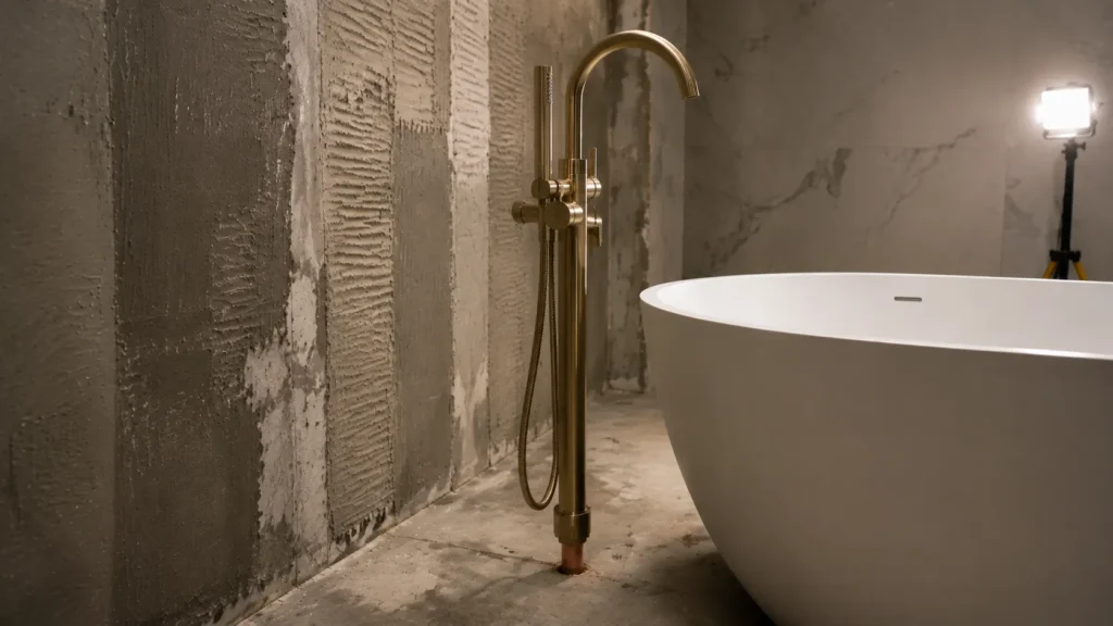 Large Diameter Water Supply Pipe Premier Tub Filler