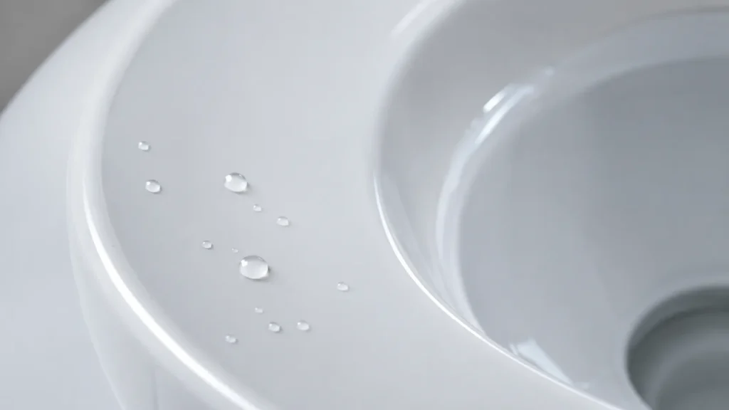 Porcelain Toilet Glaze Water Droplet Quality