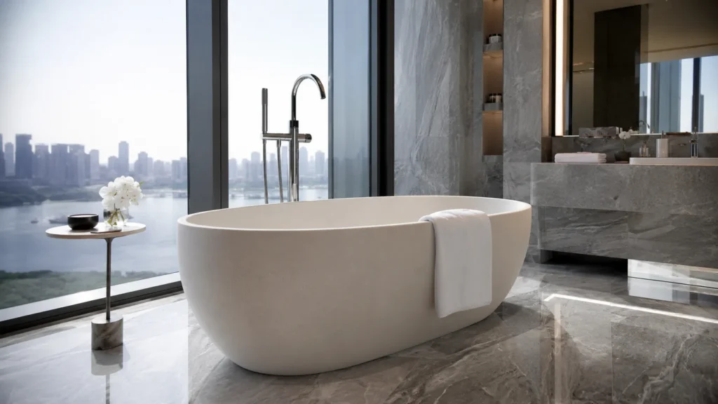 Premier Freestanding Bathtub Luxury Hotel Bathroom