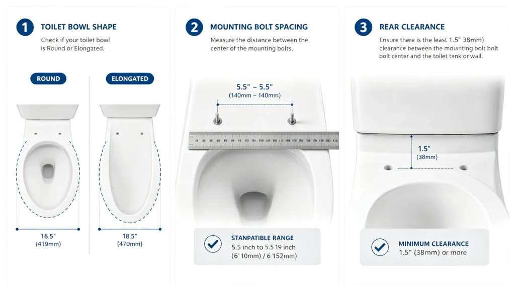Overview Of The Three Key Compatibility Factors For Smart Toilet Seat Installation