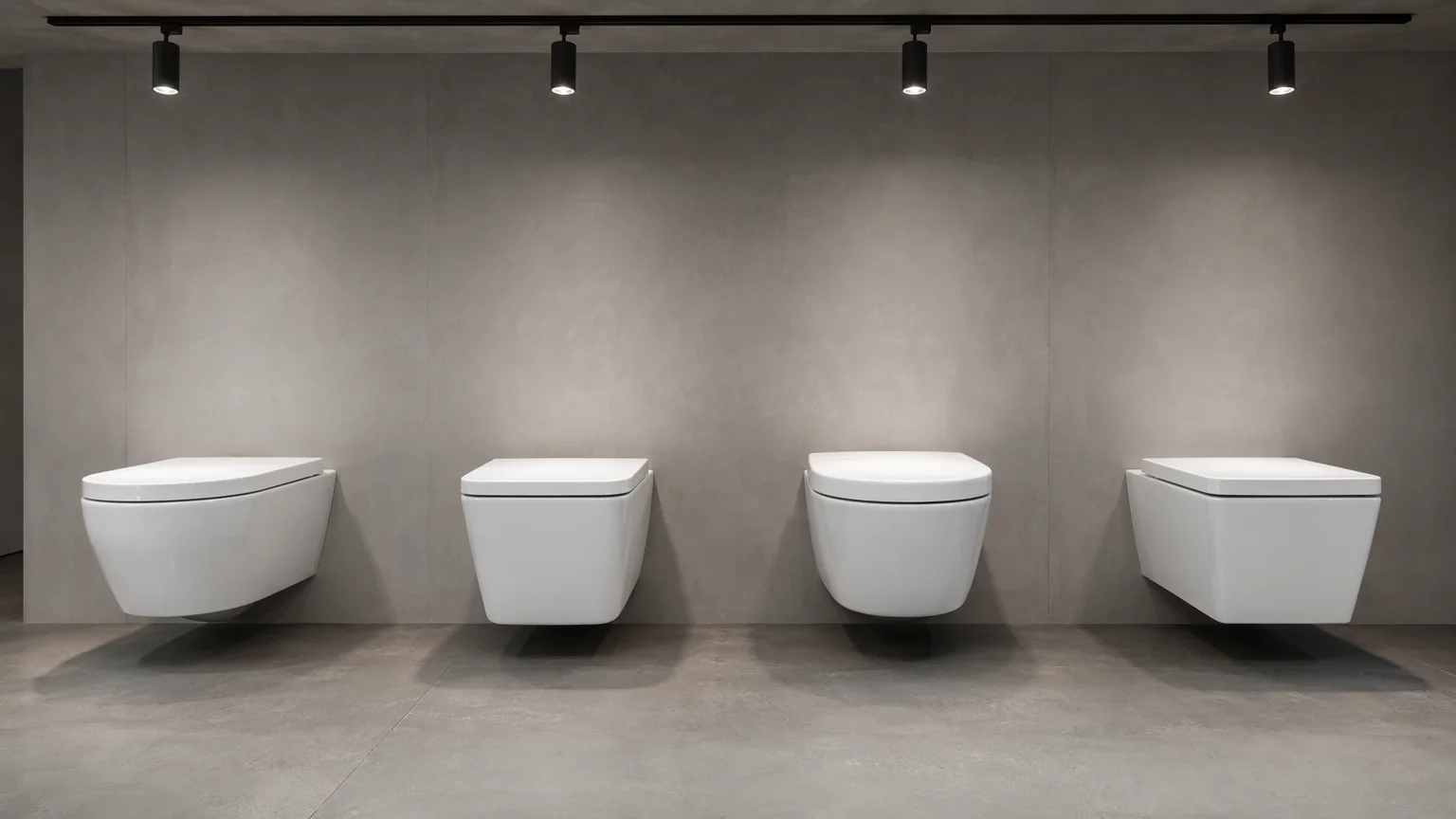 Four types of wholesale wall hung toilets comparison chart