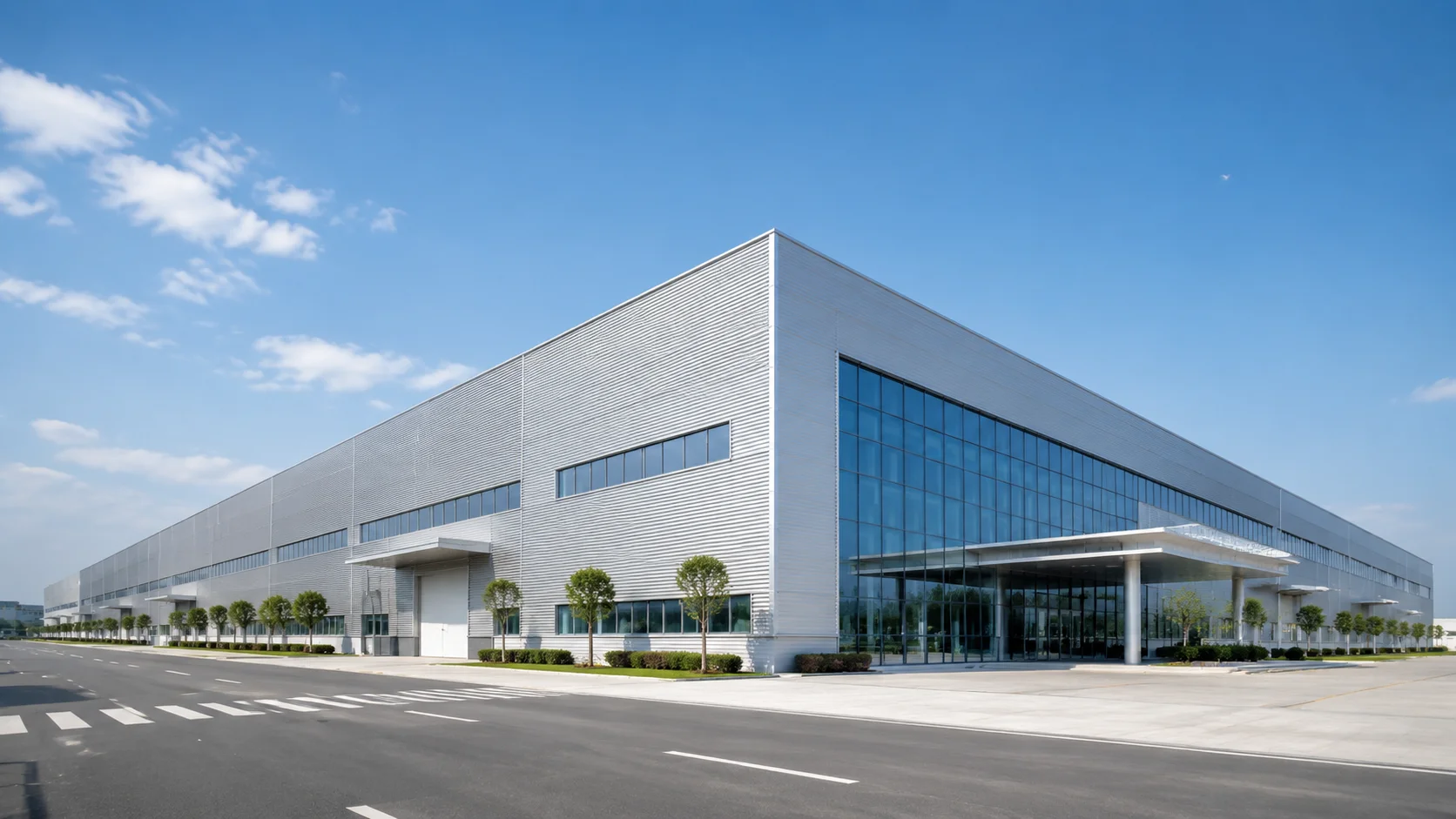 YIDA faucet manufacturing factory Foshan China modern industrial facility exterior view